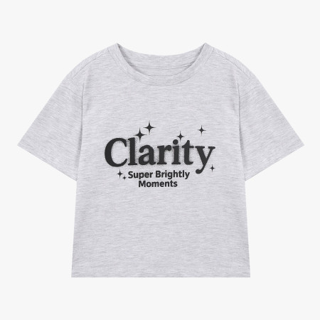 [행복한백화점][더데이걸]그래픽 크롭  반팔티  TGRP26302