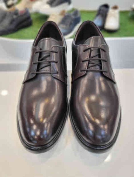 [행복한백화점][허시파피]남성 브라운 3cm 초경량 베이직 드레스화 정장구두 3MP530