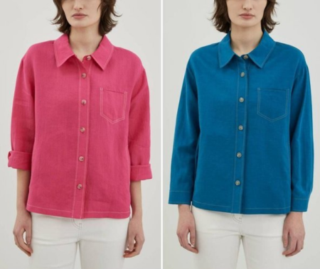 [행복한백화점][올리비아로렌]여성케주얼 셔츠 VOBNL4M3151