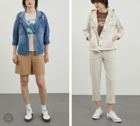 [행복한백화점][올리비아로렌]여성케주얼 점퍼 VVBMJ4M3361