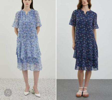 [행복한백화점][올리비아로렌]여성케주얼 원피스 VOBOA4M4241