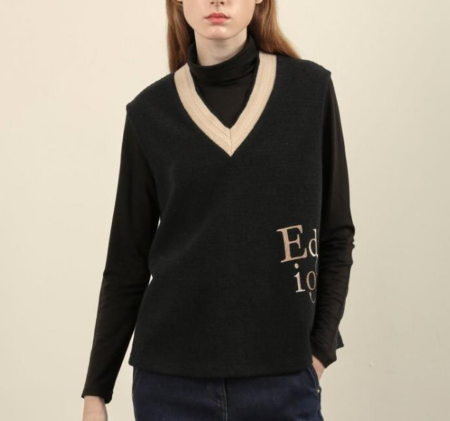 [행복한백화점][올리비아로렌]여성케주얼 조끼 VVCAN4W9371