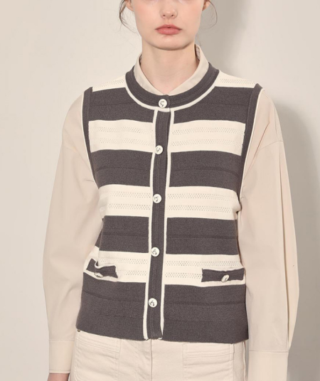 [행복한백화점][올리비아로렌]여성케주얼 조끼 VOCBN4W9111