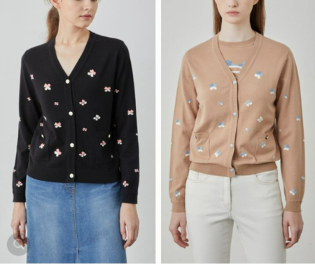 [행복한백화점][올리비아로렌]여성케주얼 가디건 VOBBC5S1151