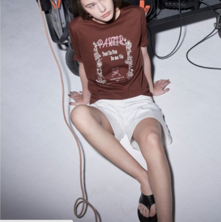 [행복한백화점][올리비아로렌]여성케주얼 티셔츠 VVBAS5M3241