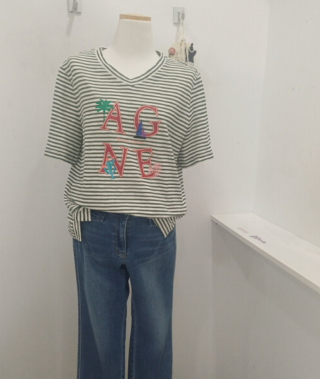 [행복한백화점][올리비아로렌]여성케주얼 티셔츠 VOBAS5M6446