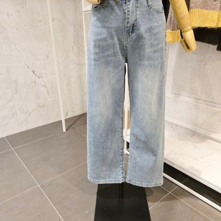 [행복한백화점][페이지플린]세미 와이드 데님 팬츠 F5APT005A 