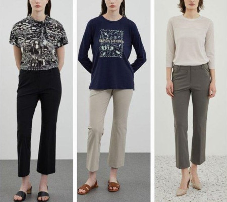 [행복한백화점][올리비아로렌]여성케주얼 바지 VOPDL4M3131