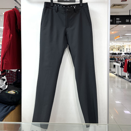 [행복한백화점][디즈니골프]간절기 솔리드 일자핏 팬츠 차콜 남성 바지 DO3MPA001