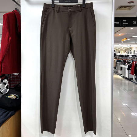 [행복한백화점][디즈니골프]간절기 심플 일자 바지 세피아 남성 팬츠 DO3MPA006