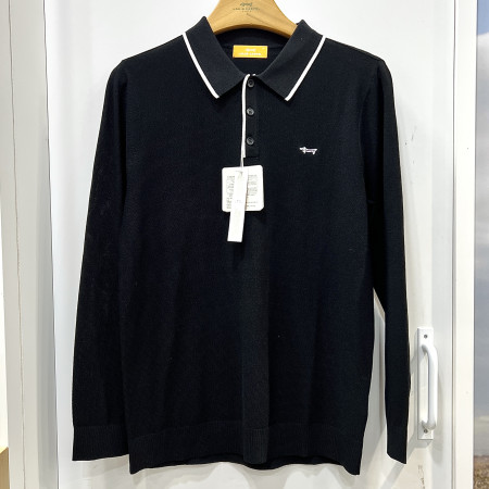 [행복한백화점][루이까스텔]SS 모던 솔리드 카라 니트 티셔츠 남성 7MESW302