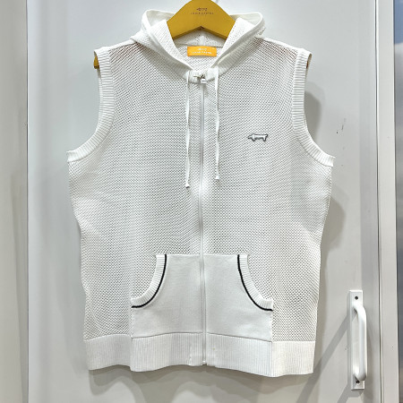 [행복한백화점][루이까스텔]스카시 후드 집업 니트 조끼 여성 7LEVT301