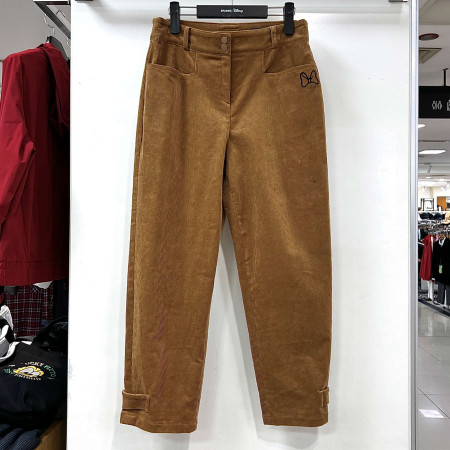 [행복한백화점][디즈니골프]간절기 코듀로이 팬츠 카멜 여성 바지 DO3LPA004