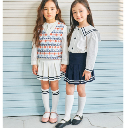 [행복한백화점][토토헤로스]빅토리스커트 주름스커트(속바지있음) HP12412113011