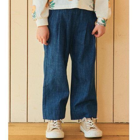 [행복한백화점][토토헤로스]비키통일자데님팬츠 와이드핏데님 HP12412110091