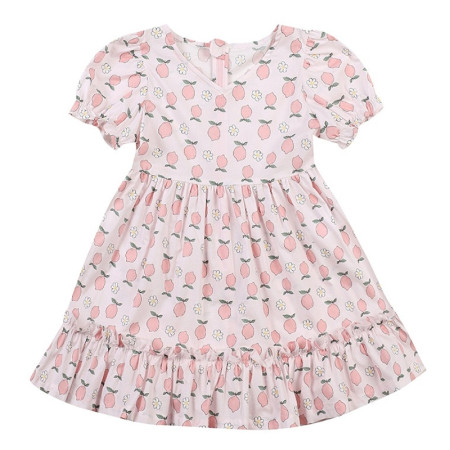 [행복한백화점][토토헤로스]썸머핑크열매원피스 시원한면원피스 12432130062