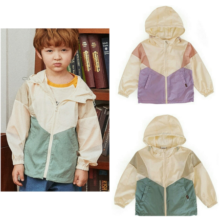 [행복한백화점][토토헤로스]여름 간절기 바람막이점퍼 케이배색점퍼 12292122017