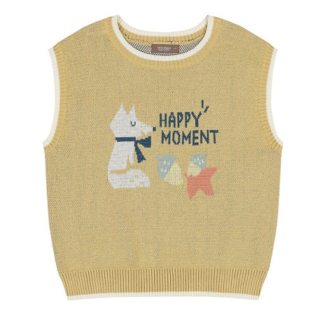 [행복한백화점][토토헤로스]해피니트베스트 니트조끼 12452140021