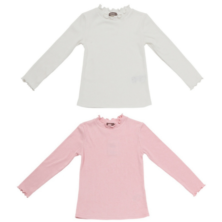 [행복한백화점][토토헤로스]뉴밀키골지티셔츠 얇고부드러운 티셔츠 12492100099