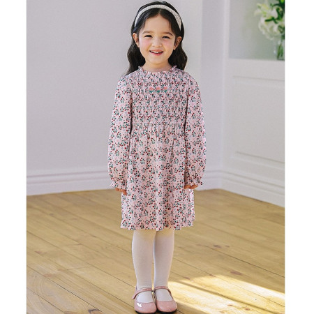 [행복한백화점][토토헤로스]리아스모키원피스 12512130041