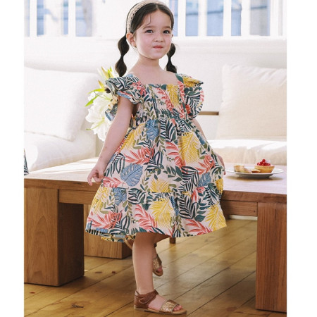 [행복한백화점][토토헤로스]미니프릴원피스 휴양지원피스 12532130093