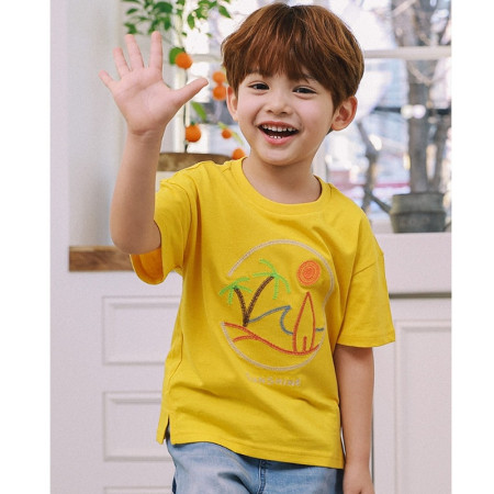 [행복한백화점][토토헤로스]지그재그티셔츠 면반팔티 12532102063