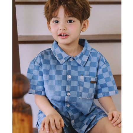 [행복한백화점][토토헤로스]리안데님셔츠 청남방(여유로운핏) 12532105011