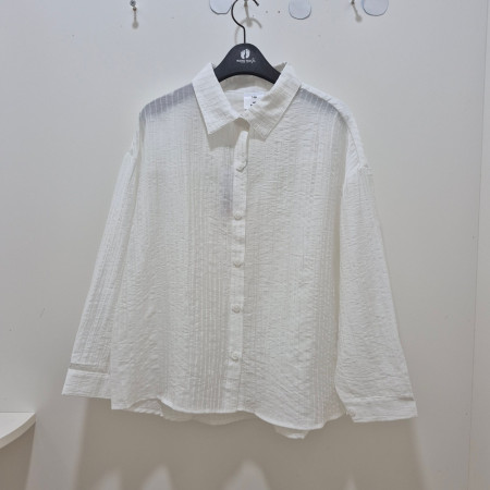 [행복한백화점][행텐주니어]여아 리오셀 스트라이프 화이트셔츠 1453012064245 