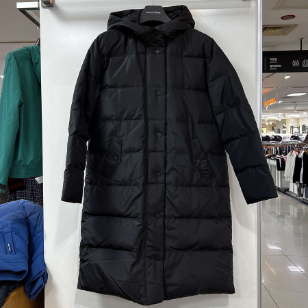 [행복한백화점][디즈니골프]롱기장 덕다운 점퍼 블랙 여성 DO4LJP031