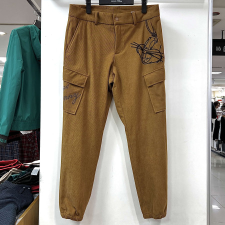 [행복한백화점][디즈니골프]벅스버니 코듀로이 조거핏 팬츠 베이지 남성 바지 SO3MPA015