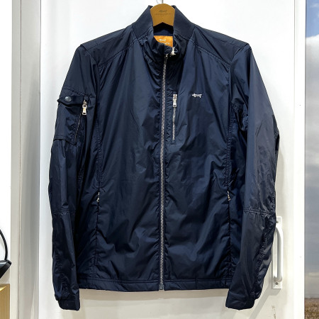 [행복한백화점][루이까스텔]소매 포켓 안감형 바람막이 점퍼 네이비 남성 7MDJP901