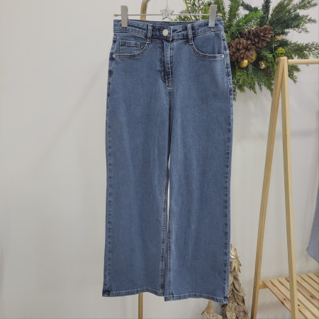 [행복한백화점][더데이걸]심플와이드 데님 TGTJ24102