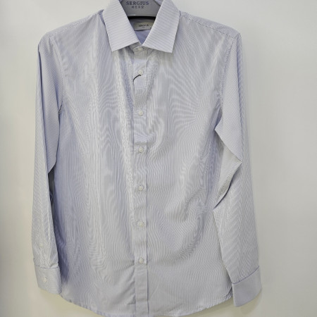 [행복한백화점][세르지오]긴팔 선염  블루 셔츠 sytncme2432a