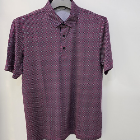 [행복한백화점][세르지오]큐빅 도뜨  레드 반팔 티셔츠 stsdkmh2775