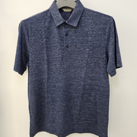 [행복한백화점][세르지오]선염 멜란지 블루 반팔 티셔츠 stsdkmj2738