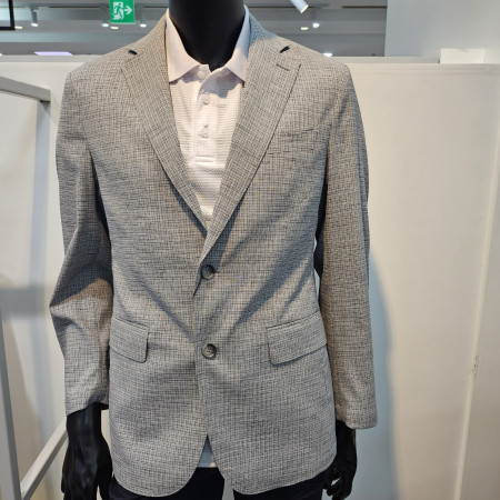 [행복한백화점][세르지오] 모노톤 선염  그레이 자켓 sjkurme 2246