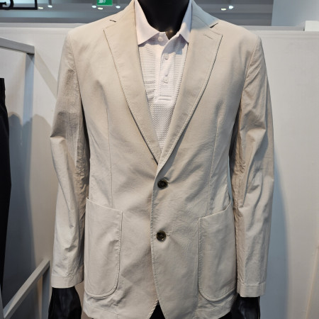 [행복한백화점][세르지오]뱀브 아웃 포켓 베이지 자켓  sjkurmf2226