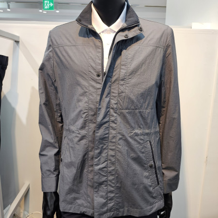 [행복한백화점][세르지오]그레이  면혼방 사파리 점퍼 SJPSSMH2112