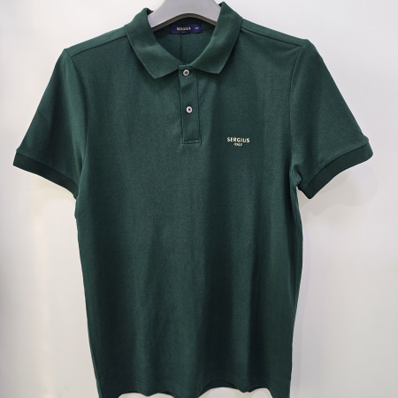 [행복한백화점][세르지오]pk  면 시본 그린 반팔 티셔츠 stsurme2204