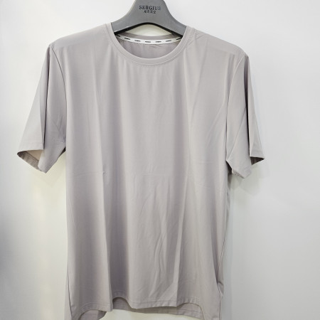 [행복한백화점][세르지오]쿨 베이지  스판   반팔 티셔츠 stsjbme2935a