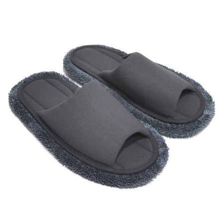 극세사 청소슬리퍼 청소실내화 걸레슬리퍼 딥그레이