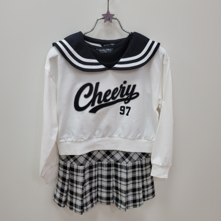 [행복한백화점][더데이걸]세일러 원피스세트  TGMS24805