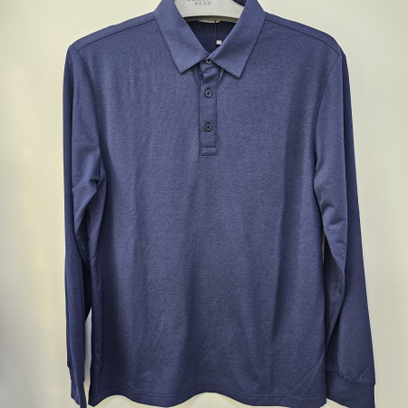 [행복한백화점][세르지오]뚜껑 마이 네이비 긴팔 티셔츠 stsdkmg3741