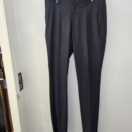 [행복한백화점][세르지오]차콜 스판 솔리드 밴딩 바지 sptsomf1931a