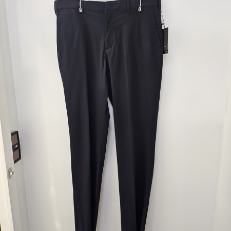 [행복한백화점][세르지오]블랙 스판 솔리드 밴딩바지  sptsomf1932a