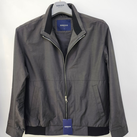 [행복한백화점][세르지오] 블루종 카키 시보리 점퍼 sjpssme3175a