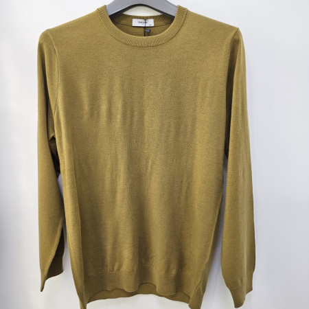 [행복한백화점][세르지오]mustard   라운드 니트티셔츠 snyzymf3762