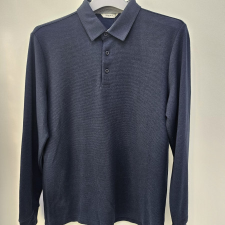 [행복한백화점][세르지오]새골 단가라 네이비  긴팔 티셔츠 stsdkmf4608