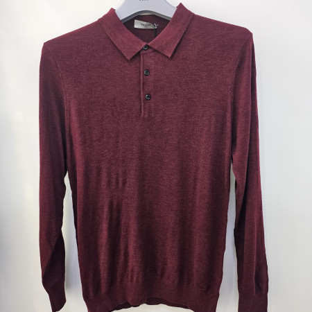 [행복한백화점][세르지오]와인 카라니트티셔츠sntjbmf4875