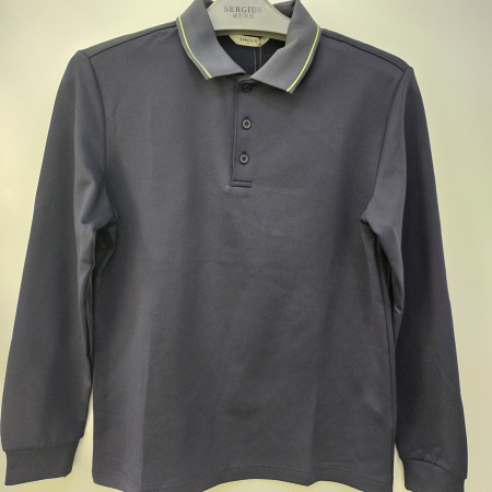 [행복한백화점][세르지오]면기모  네이비  티셔츠 stsdkmf4618